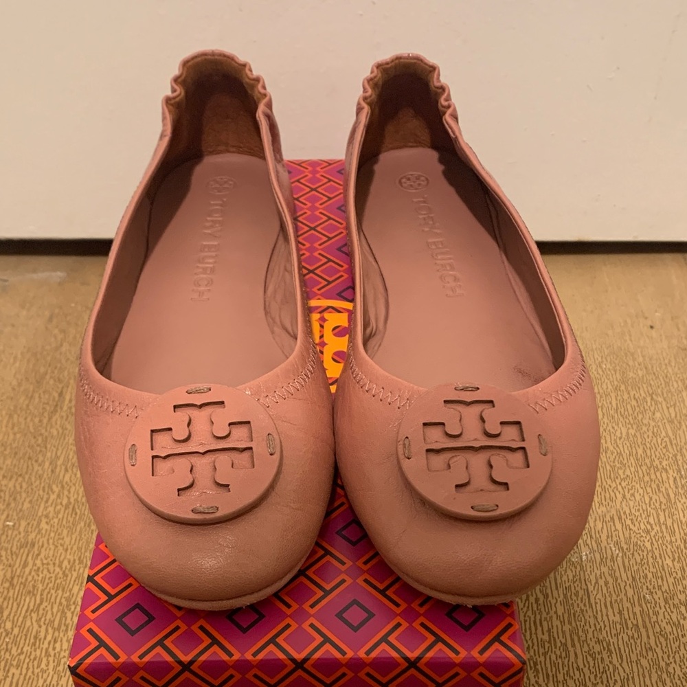 Tory Burch Rosa Minnie Ballet Flats